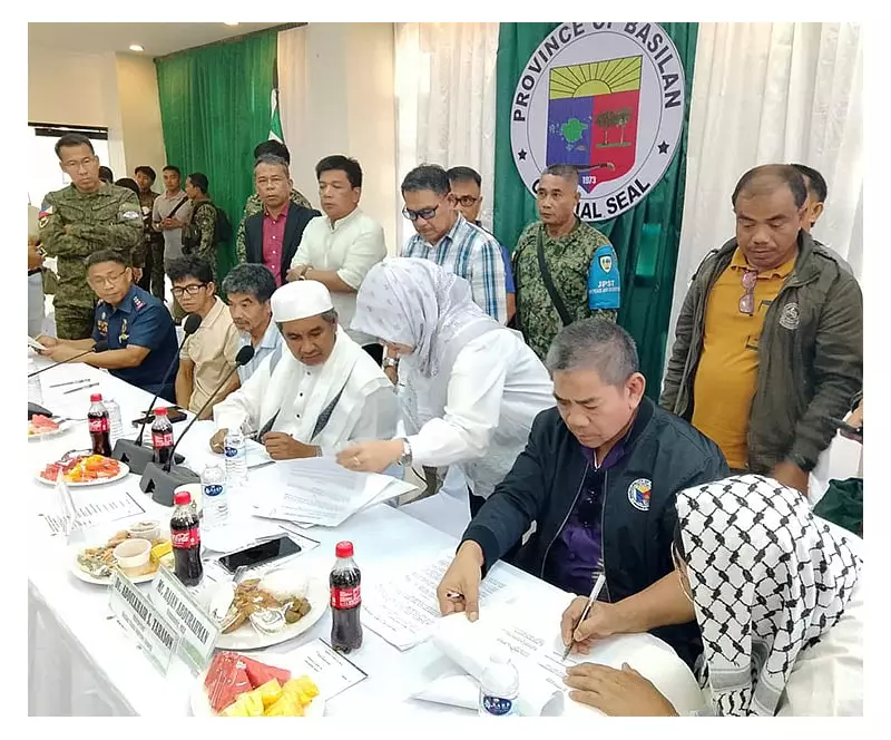 Basilan Rivals Forge Historic Peace Pact: End to Decades of Conflict