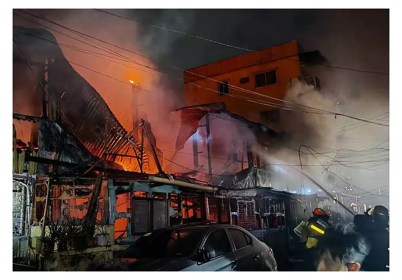 Fire Ravages Two Homes in Cebu's Pahina San Nicolas Neighborhood | Emergency Response Update