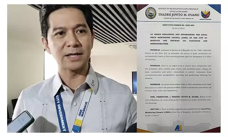 Mandaue Mayor Takes Charge: New Council to Combat Soaring Prices and Protect Consumers