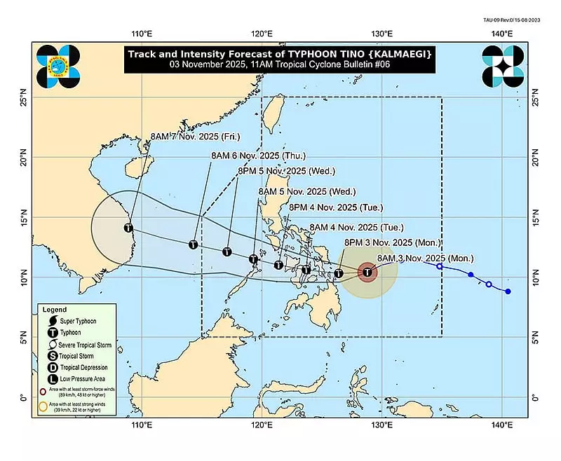 PAGASA Issues Urgent Warning: Don't Believe Fake Storm Tinos Reports Circulating in Cebu