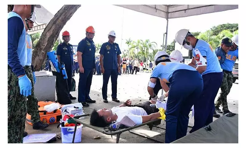 Pampanga Police Join Massive 2025 Earthquake Drill: Are You Prepared for The Big One?