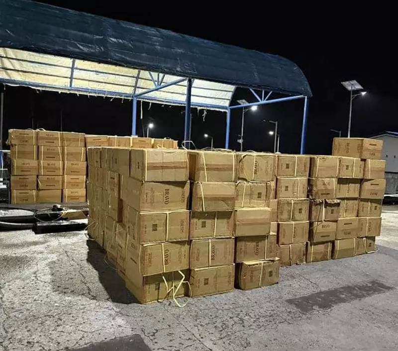 PH Navy Strikes Major Blow Against Smuggling: ₱277M Cigarette Haul Seized in Basilan Waters