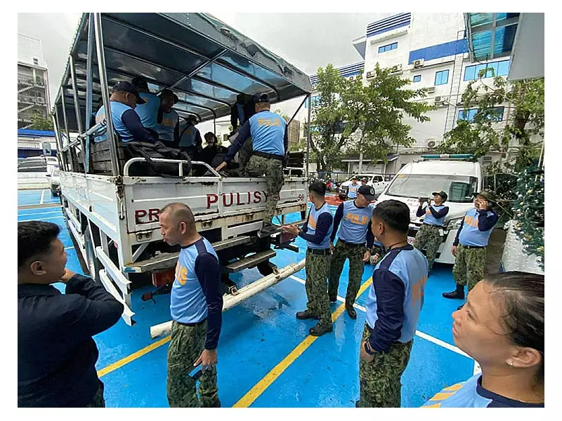 PNP Deploys Emergency Reinforcements to Typhoon Tino-Hit Regions Across the Philippines