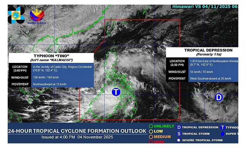 Typhoon Tino Exits Philippines But Leaves Lingering Storm Threats in Cebu