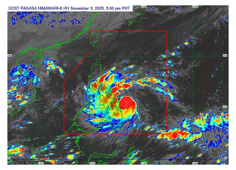 Typhoon Tino Intensifies: Signal No. 4 Expanded Across Eastern Visayas and Caraga Regions