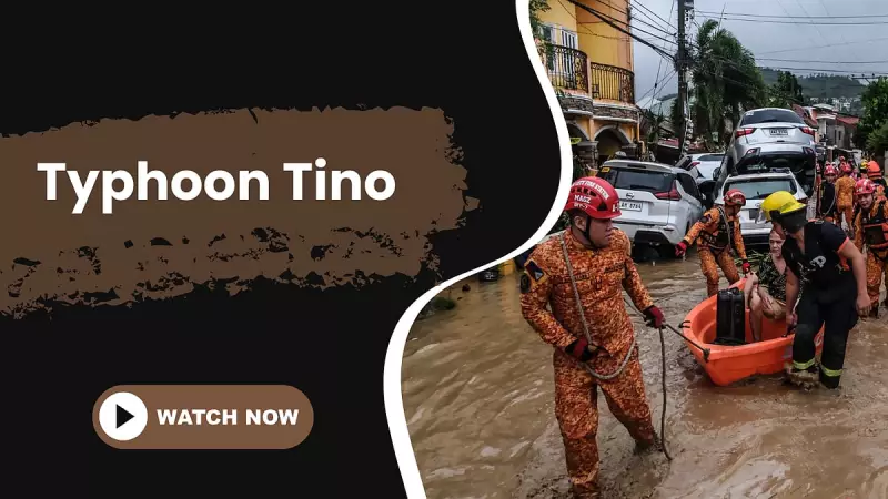 Typhoon Tino Submerges Northern Philippines: Widespread Flooding and Evacuations Reported