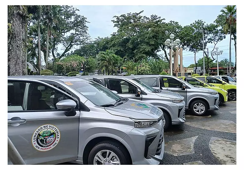 Victorias City Receives 72 New Service Vehicles in Major Infrastructure Boost from Mayor Benitez