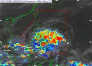 Tropical Depression Verbena Hits Caraga, Threatens Visayas