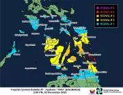 Typhoon Tino Intensifies: Signal No. 4 Raised in Multiple Mindanao Areas as Storm Maintains Strength