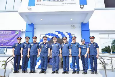 New Bacong Police Station Inaugurated in Negros Oriental, Boosting Public Safety