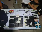 P2M Shabu, Firearms Seized, HVI Arrested in Leyte Police Operation