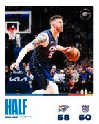 Thunder's Isaiah Hartenstein Injures Left Ankle Again, Out Indefinitely