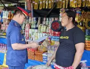 Zamboanga Sibugay Police Inspect Firecracker Sellers for Safe Holidays