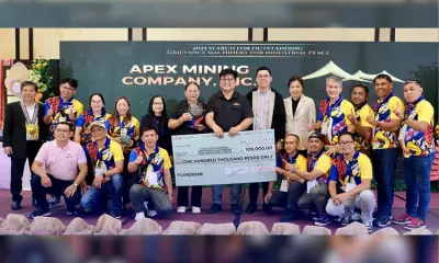 Apex Mining Wins Top 2025 DOLE-NCMB Industrial Peace Awards