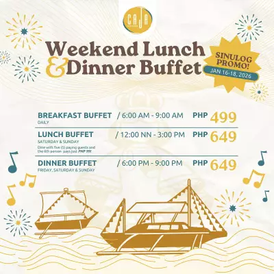 Caja Kitchen Cebu's Christmas Buffet at Php 799: A Festive Feast for Families