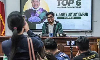 Cebu's USJ-R Shines in 2025 Bar Exams: Jeowy Ompad Ranks 6th Nationwide
