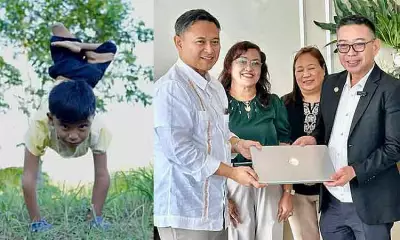 DepEd Sec. Angara Awards Laptop to Davao Oriental Student with Disability