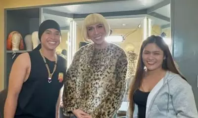 Elias J. TV Meets Vice Ganda at ABS-CBN Studio: A Dream Come True