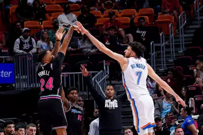 Heat Stun Thunder 122-120 on Wiggins' Late Three, Powell's Assist