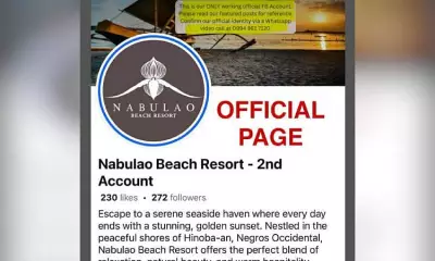 Nabulao Beach Resort Warns Public of Facebook Scam After Account Hack
