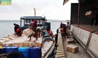 Navy Seizes ₱44M in Smuggled Cigarettes Off Pantukan Coast