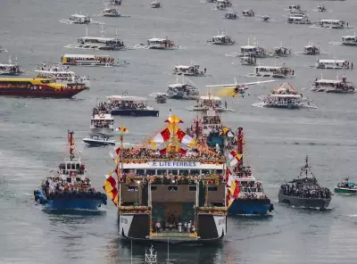 Over 400 Vessels Join 461st Fiesta Señor Fluvial Procession in Cebu