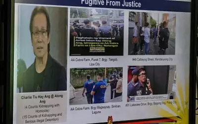 PNP Warns Public: Don't Help Fugitive Charlie 'Atong' Ang, PHP10M Reward Offered