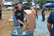 PRO-NIR Destroys P437K Worth of Illegal Firecrackers Across Negros Island