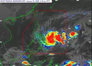 Tropical Depression Ada Intensifies, TCWS 1 Raised in Eastern Visayas