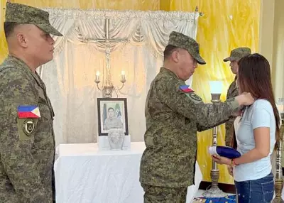 Philippine Army Honors Fallen Hero SSgt. Windel Sabuyas Jr. with Posthumous Medal