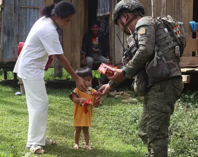 Philippine Army's 32nd Infantry Battalion Conducts Humanitarian Outreach in Basilan