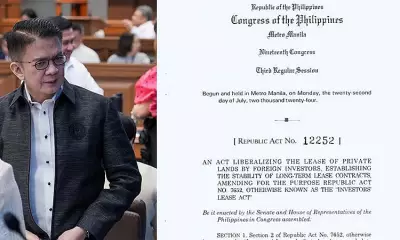 Senator Escudero Urges Aggressive Marketing of 99-Year Lease Law to Boost Economy
