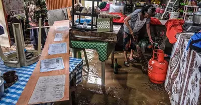 Tropical Depression Basyang Floods Southern Cebu, Displaces Thousands