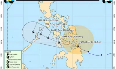 Tropical Storm Basyang Maintains Strength, Wind Signals Up in Visayas-Mindanao