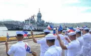 Australian Navy Frigate Docks in Subic for Interoperability Exercises