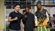 South African Boxer Baleni Arrives in Bohol for Crucial Fight Against Suganob