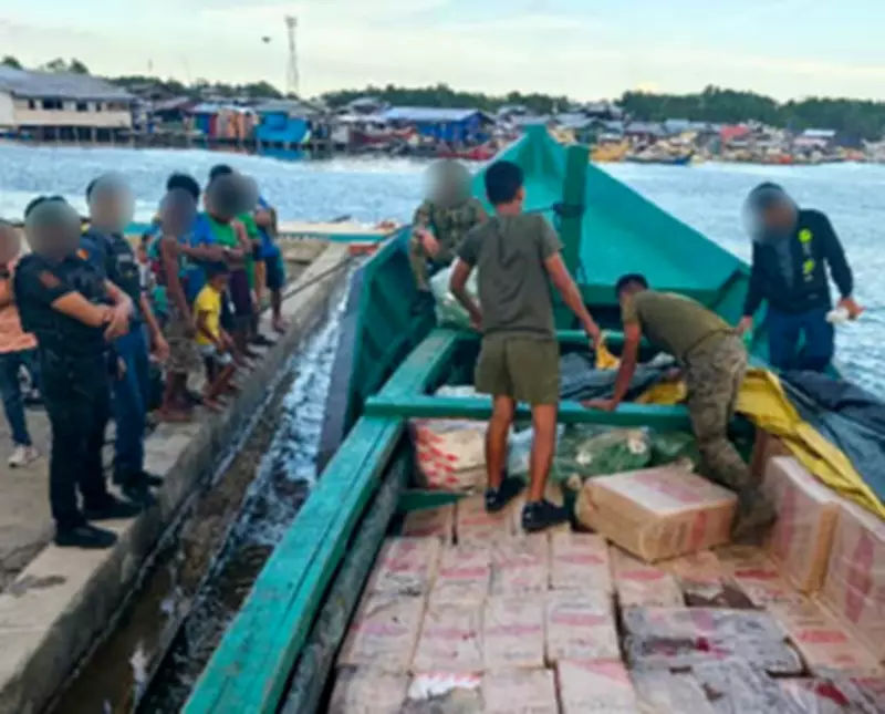 Philippine Troops Seize P37.8 Million in Smuggled Cigarettes in Zamboanga Operation