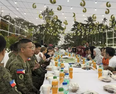 Army Troops Join Grand Community Iftar in Sulu, Fostering Unity During Ramadan