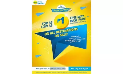 Cebu Pacific Marks 30 Years with Piso Sale, Offering Flights from P1