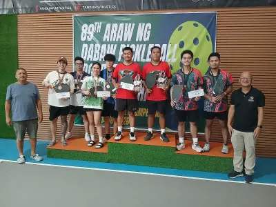 Davao City Hosts Thrilling 89th Araw ng Dabaw Pickleball Championships