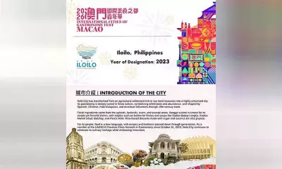 Iloilo City Showcases Culinary Heritage at 2026 Macau Gastronomy Festival