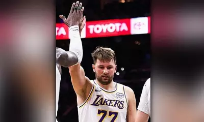 Lakers Dominate Short-Handed Warriors 129-101 Behind Doncic and James