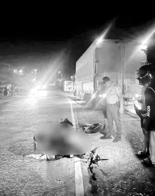 Motorcycle Rider Killed in Catmon, Cebu After Being Run Over by Wing Van