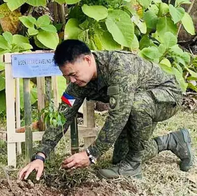 Philippine Army Plants 571 Seedlings in Sulu for 129th Founding Anniversary