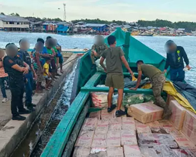 Philippine Troops Seize P37.8 Million in Smuggled Cigarettes in Zamboanga Operation