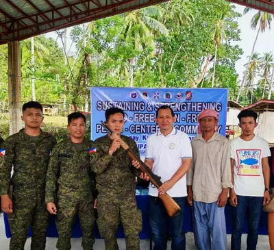 Sulu Civilians Voluntarily Surrender Firearms, Bolstering Peace Initiatives