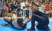 French Fighter Jeremy Roigt Submits Filipino Jomhel Yabo in First Round at Cebu MMA Festival