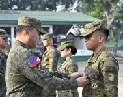 Philippine Army Honors Promoted Officers in Sulu Ceremony Led by Major General Peña