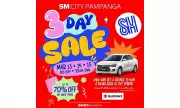 SM City Pampanga's 3-Day Sale Offers Up to 70% Off and Raffle Prizes