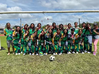 Davao Eagles Girls' Football Team Intensifies Training for Historic Palarong Pambansa Debut